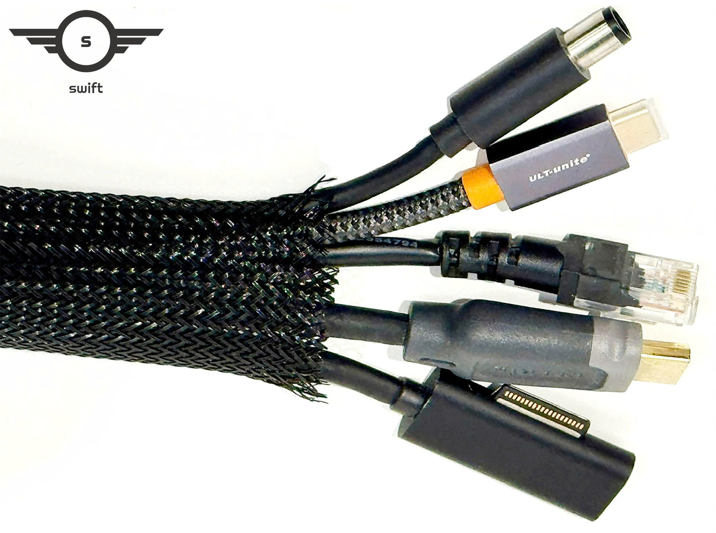 Soft Braided Expandable PET Sleeve Cable Wire Protector
