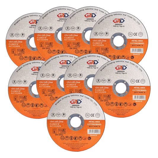 125*1.2*22.2 mm Grinding Disk Abrasive Disc Cutting Wheel Metal Cutting Disc Off Abrasive Disc Flap125mm
