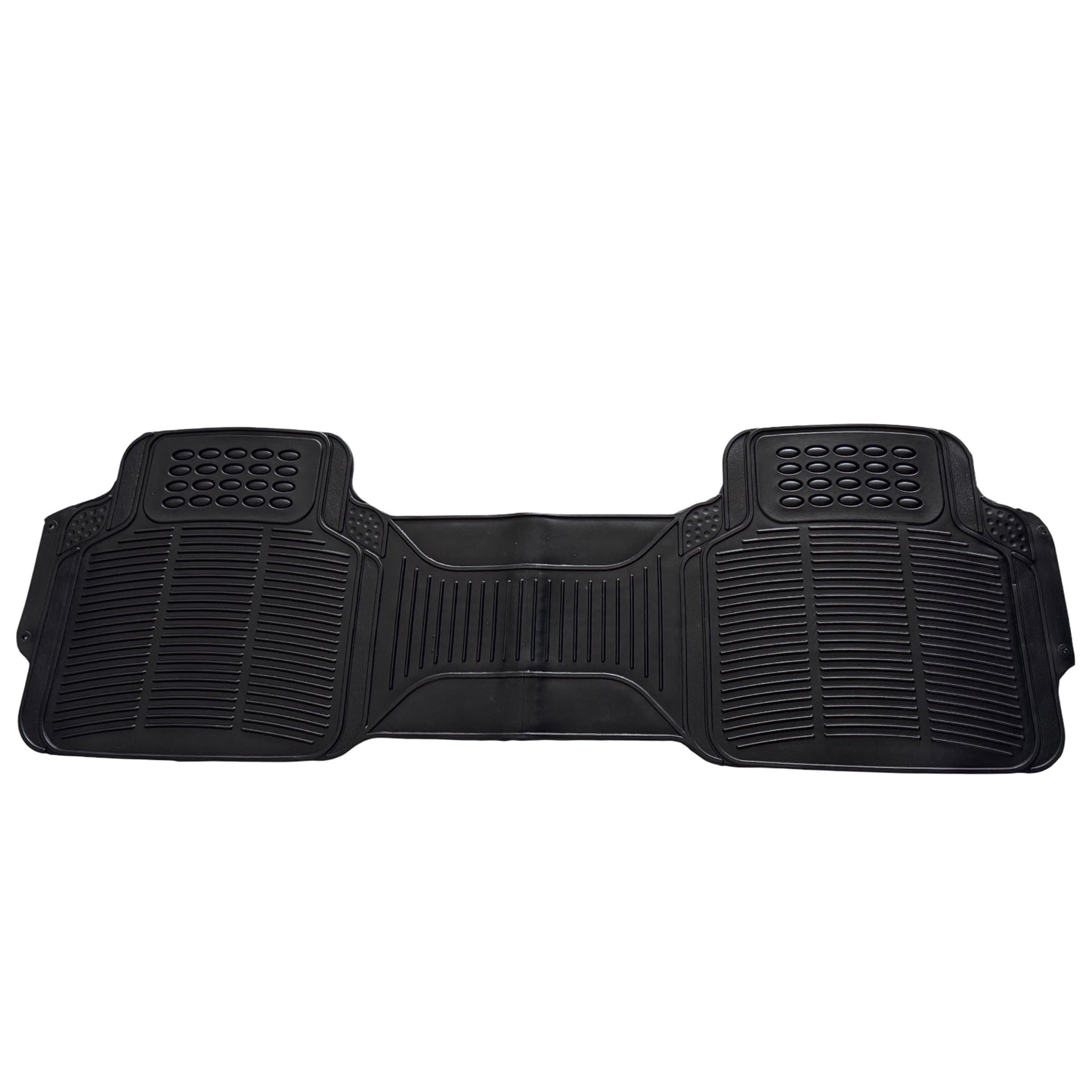Universal All-Weather 4 Piece Rubber Car Floor Mat Set
