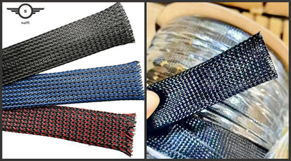 Soft Braided Expandable PET Sleeve Cable Wire Protector